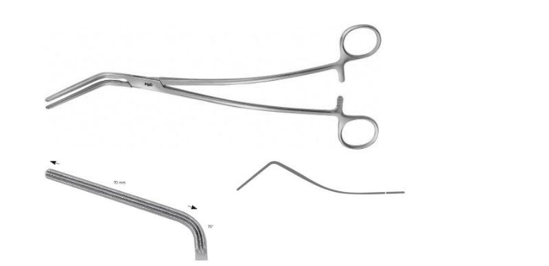 ДЕ’БЕКІ АТРАВМАТ. АОРТ. ЗАТИСКАЧ 240MM